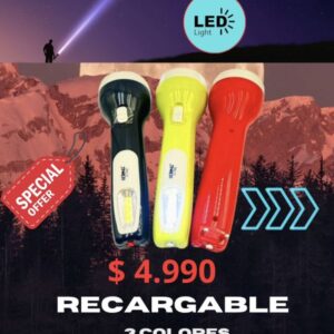Linterna LED Recargable Lelong LE-LT002